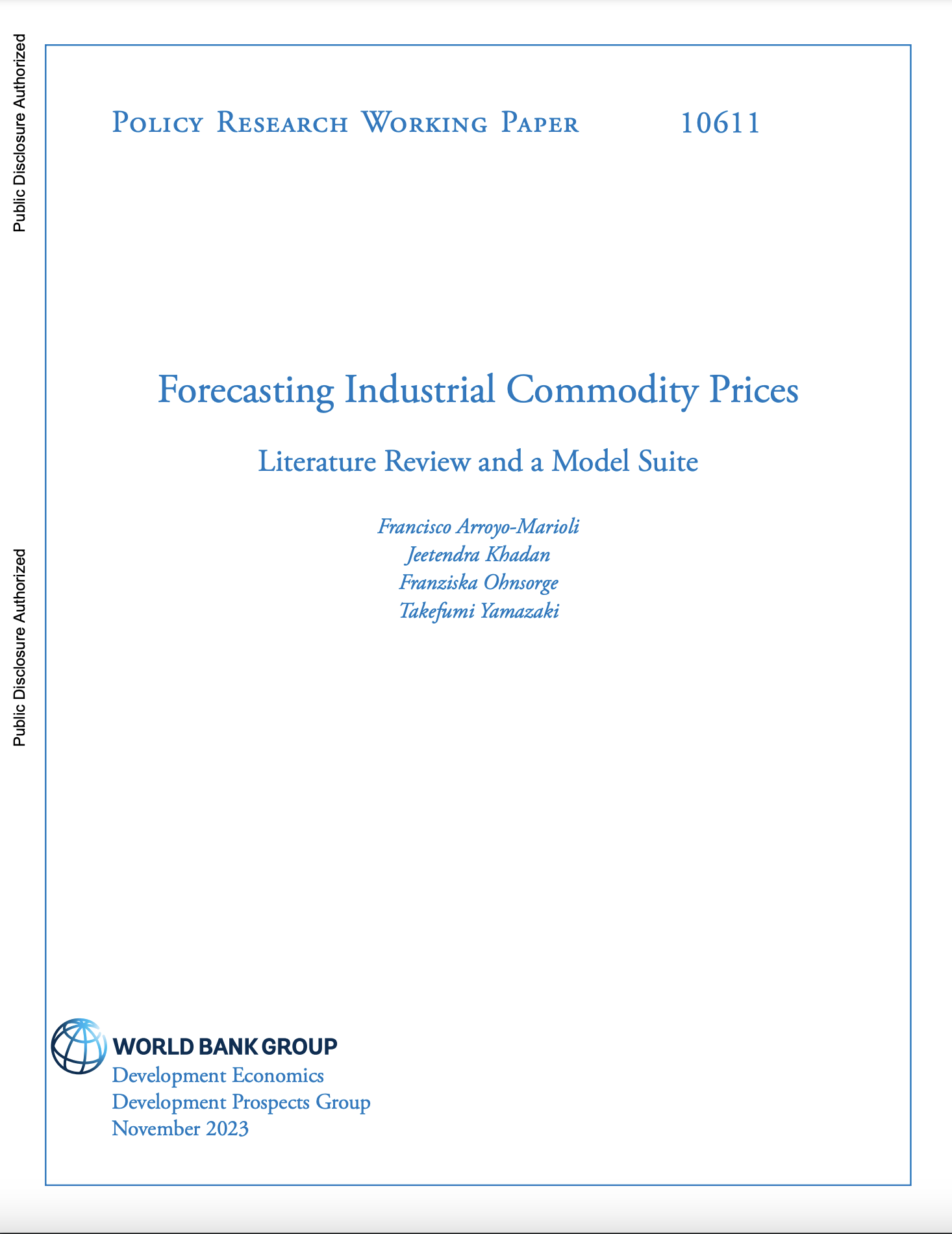 Report cover