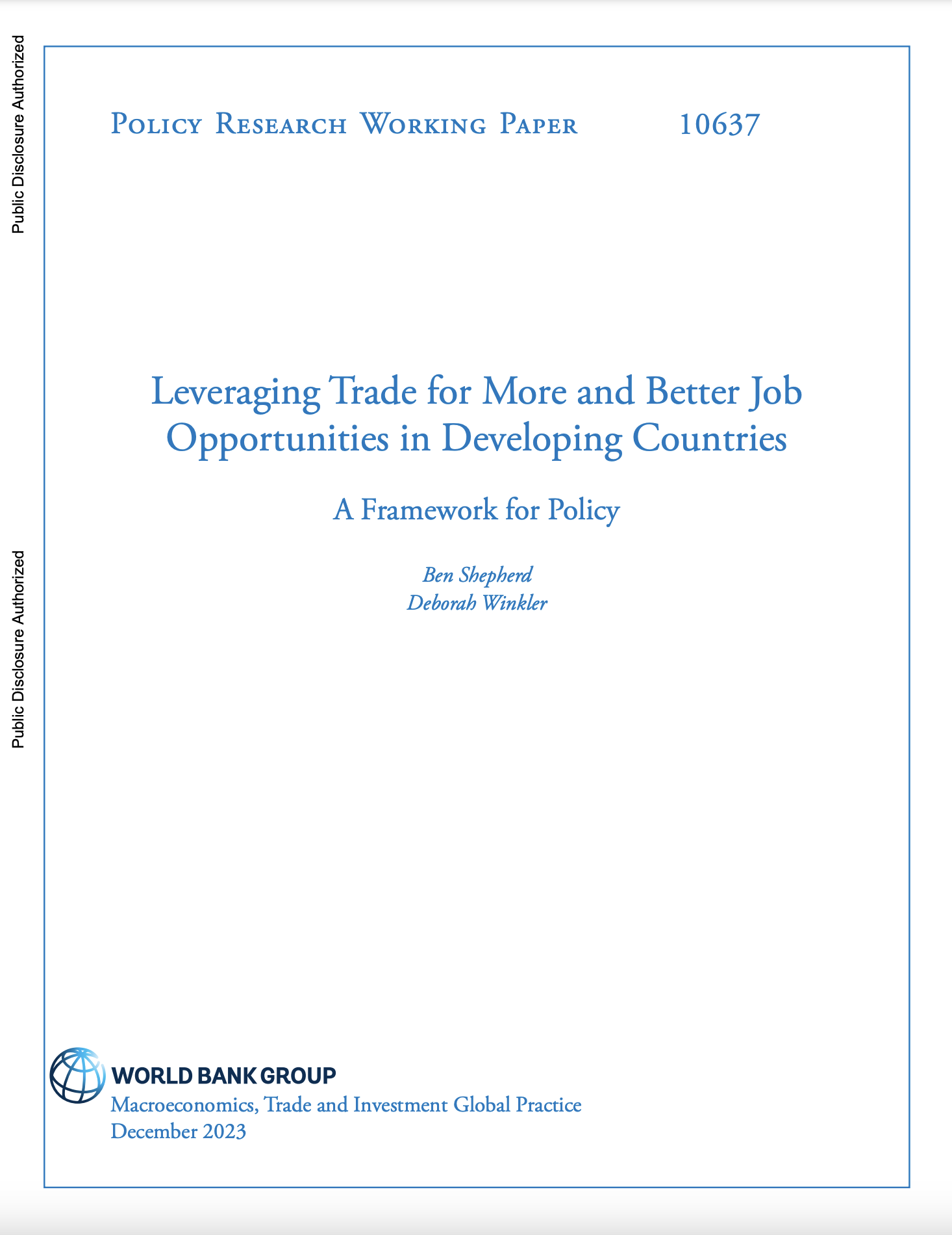 Image of working paper cover