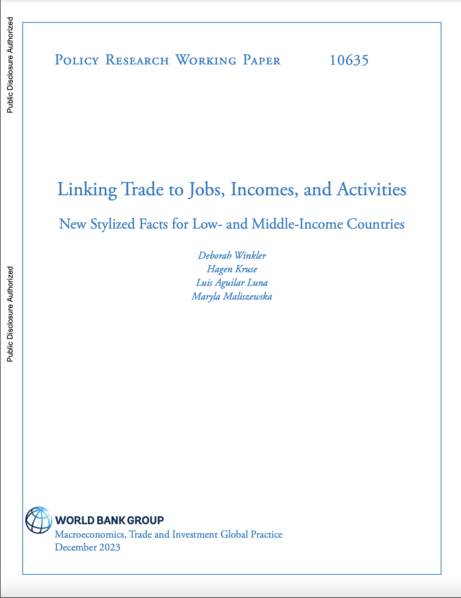 Image of working paper cover