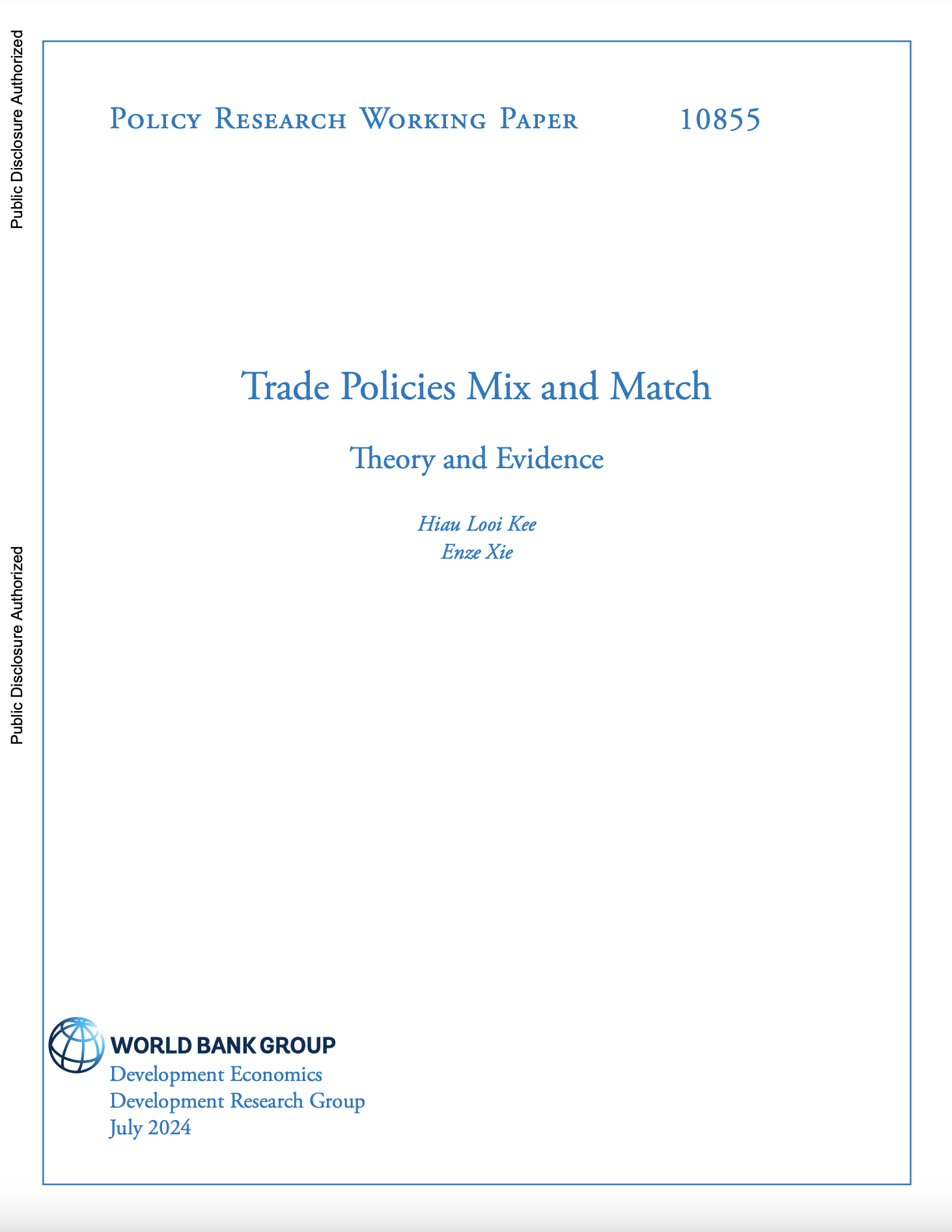 Working paper cover 