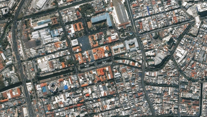 City of Jakarta from space