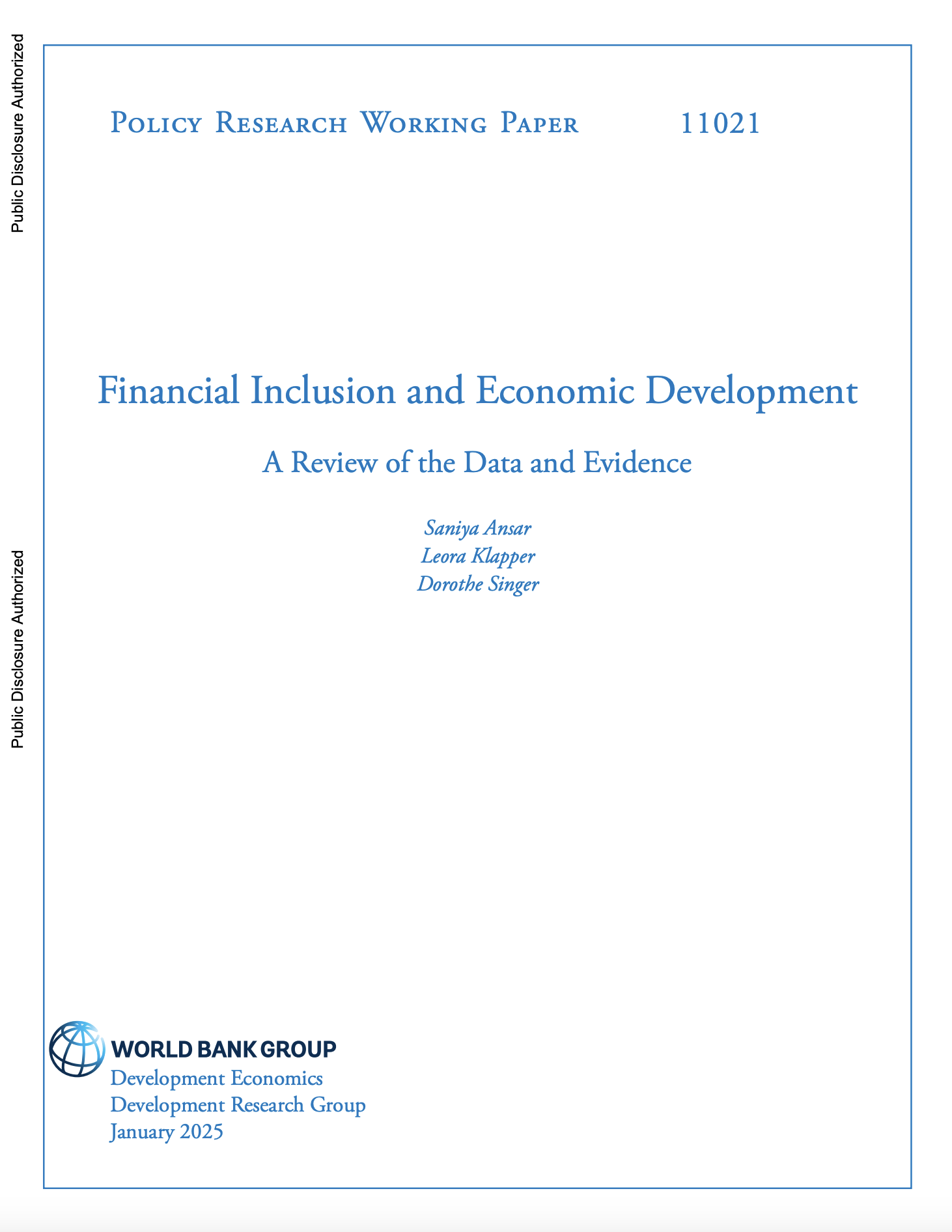 Working paper cover 