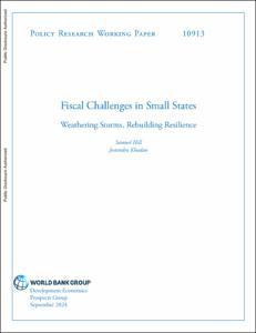 Fiscal Challenges in Small States : Weathering Storms, Rebuilding Resilience
