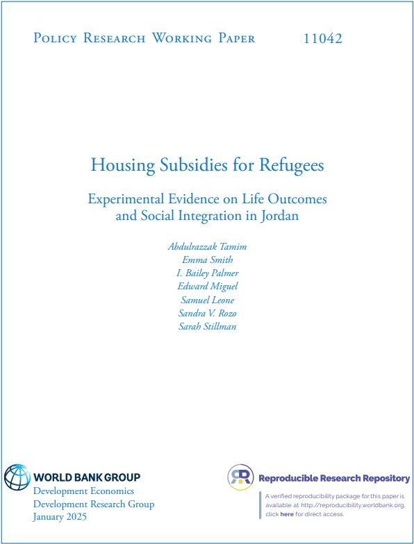 Housing Subsidies for Refugees