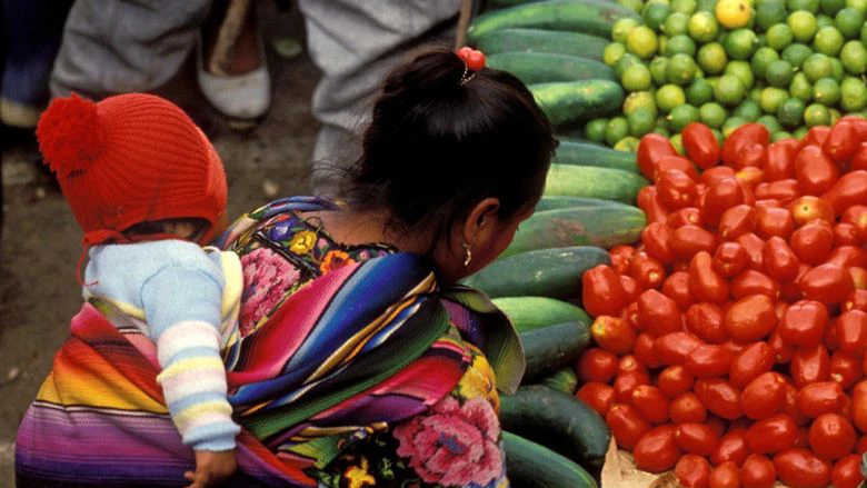 Woman at the market