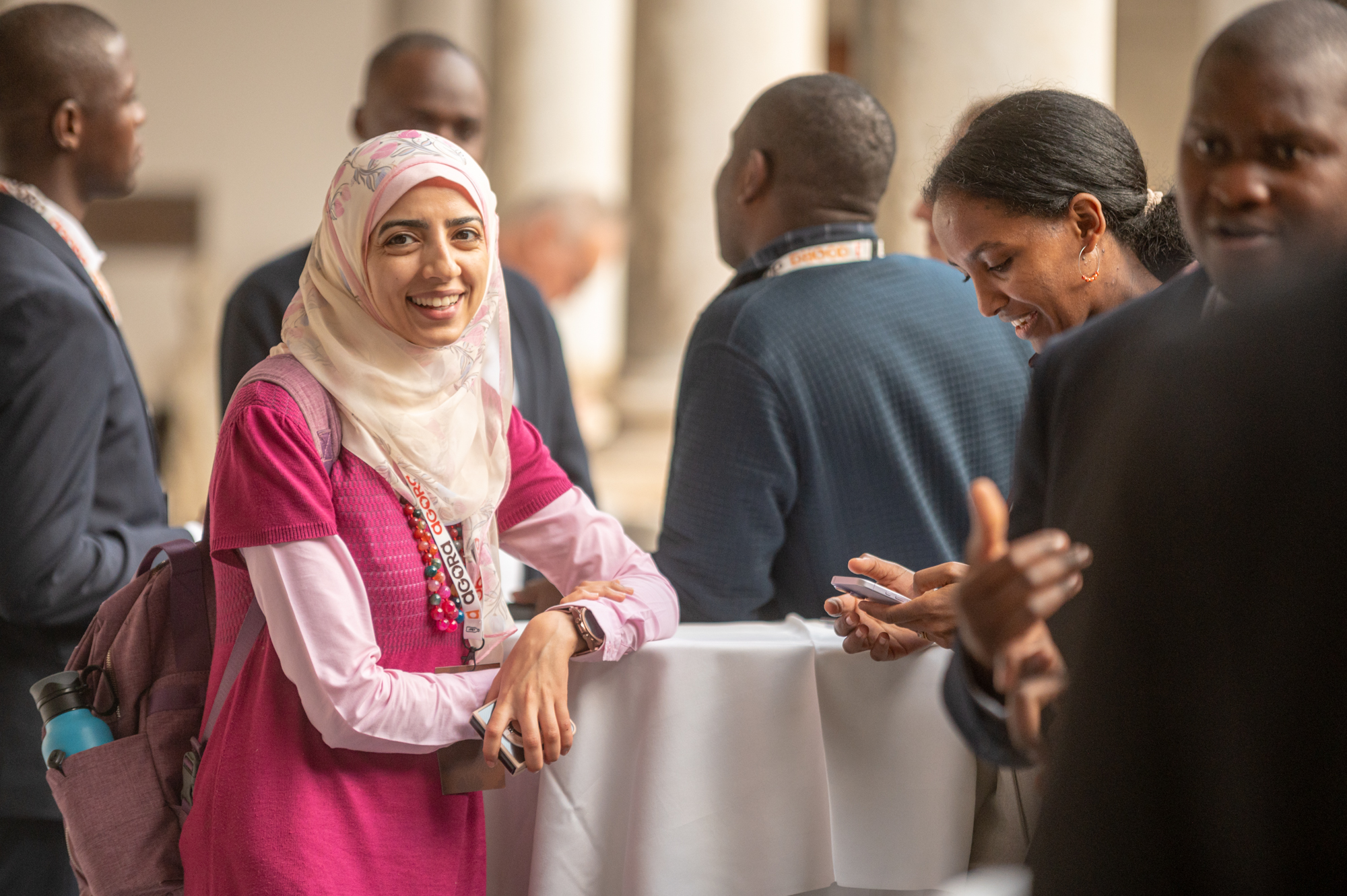 Lively conversations and networking at AGORA 2025