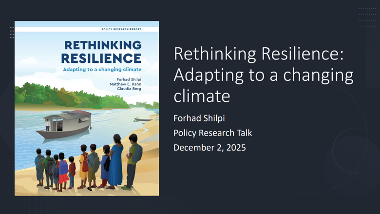 Climate resilience