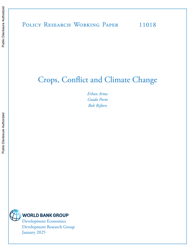 crops and conflict