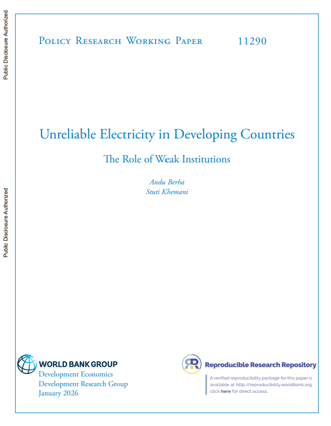 Unreliable Electricity in Developing Countries