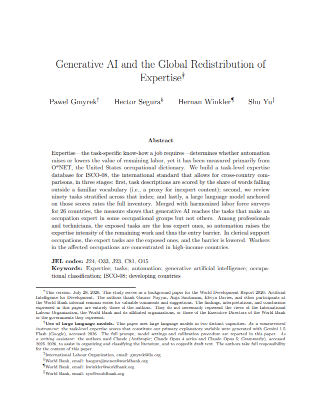 Generative AI paper