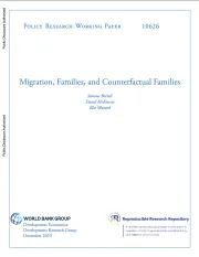 POLICY RESEARCH WORKING PAPER