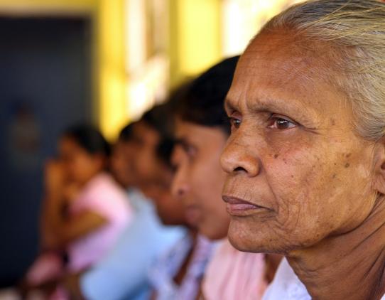 Image of an elderly woman Image of an elderly woman
