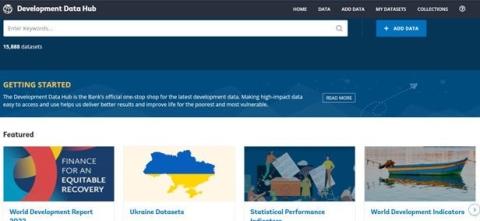 Development Data Hub